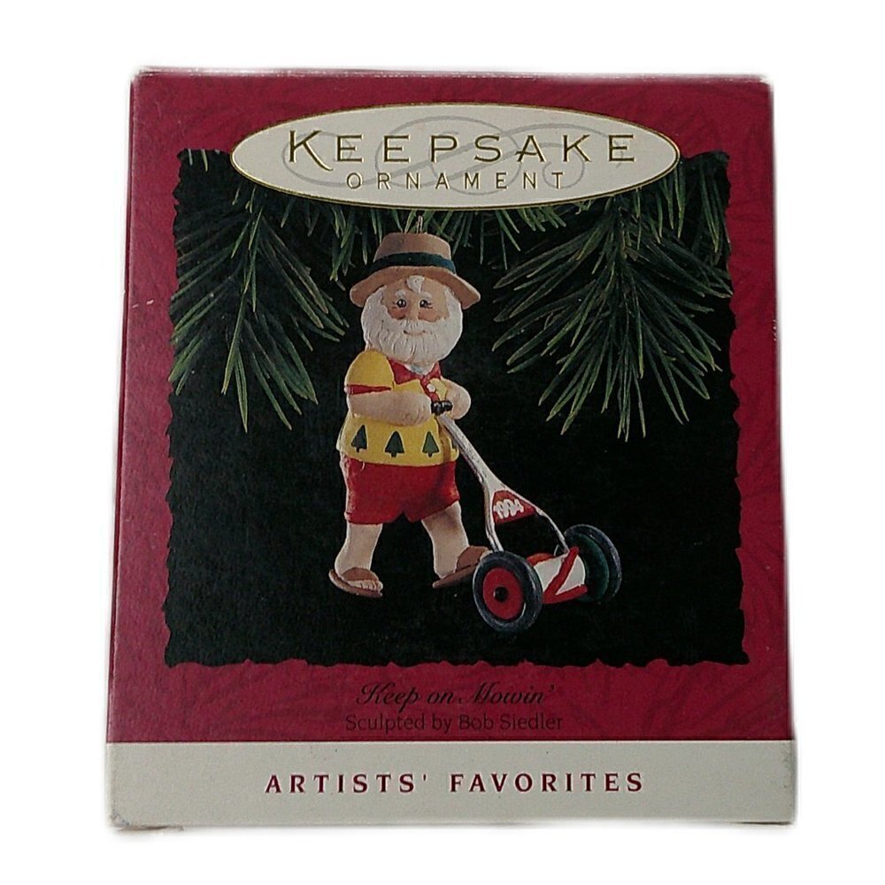 Hallmark Keepsake Ornament - Keep on Mowin - 1994 - Picture 2 of 5
